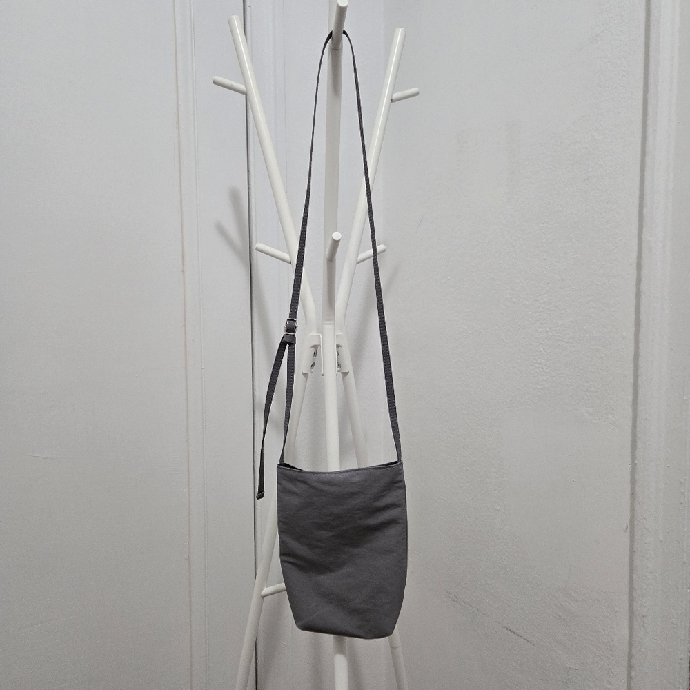 Gray Crossbody Bag
